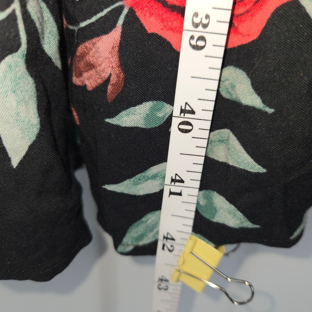 Torrid Floral Fit & Flare Dress Womens 1 Vacation Feminine Cottagecore Garden - Picture 6 of 12